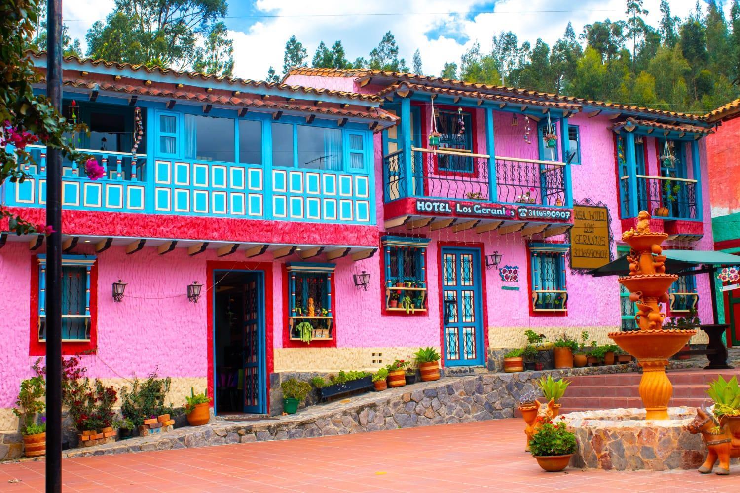 Hotel Los Geranios Duitama Kültér fotó